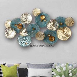 Diseño único, pared de la mejor calidad, Color Pastel, colgante de pared decorativo, arte de pared de Metal para decoración del hogar, accesorios para sala de estar - Product Image 3