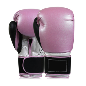 Guantes de Kick Boxing Profesionales de PVC con Logotipo Personalizado, Equipo de Entrenamiento de Cuero PU para Adultos, Guantes con Cordones al por Mayor de Fábrica - Product Image 6