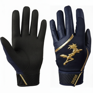 Gants de frappe de baseball et de softball, prix de gros, taille et logo personnalisés, design professionnel, paume antidérapante, achat en gros - Product Image 3