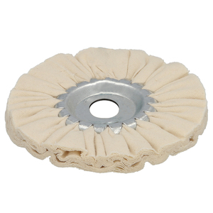 Disco lucidante in tessuto per smerigliatrice / smerigliatrice angolare Ø 150 mm. - Product Image 1