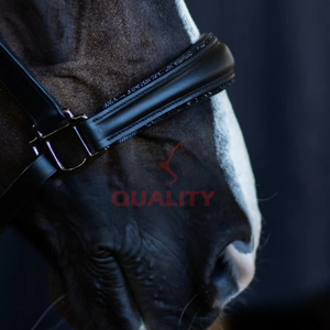 Bride et licou de style selle anglaise confortable pour les cavaliers professionnels à la recherche d'une adhérence extérieure durable - Product Image 6