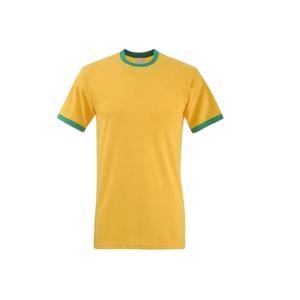 Fabrication sur mesure de t-shirts en coton uni pour hommes, OEM ODM, vente en gros, impression de logo personnalisé, service d'étiquetage en coton doux - Product Image 5