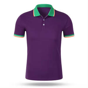 Vente en gros de t-shirts de golf grande taille pour hommes polo 100% coton tissu tricoté avec logo personnalisé vêtements de joueurs de golf grande taille - Product Image 5