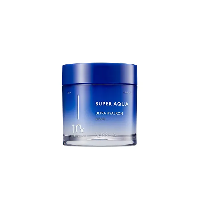 Aqua Hyalron Cream 100hours Hydration moisture soothing smooth gentle formula Hyaluronic acids all day face skin care