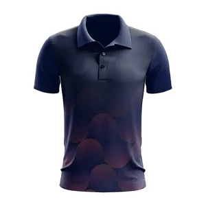 قميص بولو جولف رجالي قطني بتصميم جديد مخصص للرجال 2024 مع شعار مخصص قمصان رجالي بأفضل تصميم
