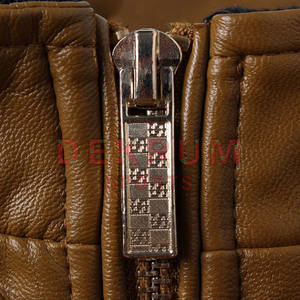 Veste en cuir PU de haute qualité pour hommes au meilleur prix Veste de mode d'hiver à manches longues Concevez votre propre - Product Image 4