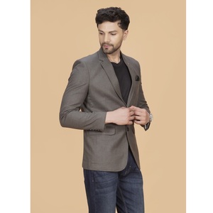 Blazer Verde Ámbar de Moda para Hombre, Ideal para Fiestas de Oficina y Ceremonias, Tallas Personalizadas y Opciones de Marca Disponibles para la Venta - Product Image 1