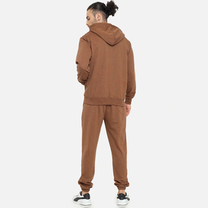 Meilleur prix de gros, survêtement pour homme léger, couleur personnalisée, nouveau design, survêtement zippé pour homme, coupe ajustée - Product Image 4