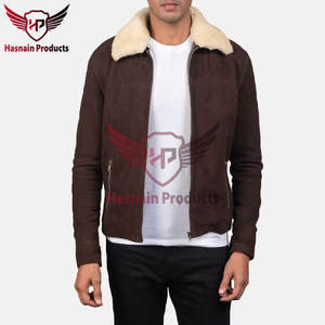 Premium Quality Latest Design Winter Warm All <b>Fur</b> Real Sheep Leather Custom <b>Jacket</b> <b>for</b> <b>Men</b> with Luxurious <b>Fur</b> Collar - Product Image 3