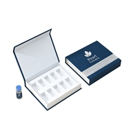 Caja Magnética Rígida Personalizada para Bolígrafos de Péptidos con Patrón Láser y UV para Empaque de Bolígrafos de Péptidos y Ampollas Premium