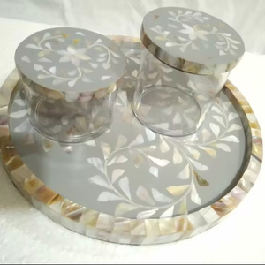 กล่องอะคริลิคทำด้วยมือพร้อมดีไซน์ใหม่ชุดโถฝังมุกบรรจุภัณฑ์ของขวัญพรีเมี่ยมสำหรับงานเฉลิมฉลองเดือนรอมฎอนและเทศกาลอีสเตอร์ - Product Image 1