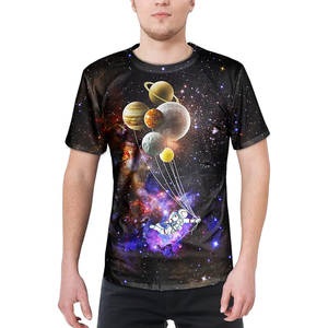 2024 nueva llegada camisas de sublimación transpirables 100% algodón de poliéster para camisetas de sublimación impresión personalizada simple OEM Popular - Product Image 3