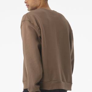 Femmes respectueux de l'environnement 400 Gsm français éponge fermeture éclair à capuche respirant surdimensionné tricoté pull goutte épaule décontracté à capuche - Product Image 3