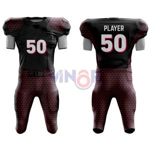 Vente chaude Maillots et pantalons de football américain personnalisés Uniformes de sport de haute qualité à bas prix Uniforme de football américain - Product Image 1