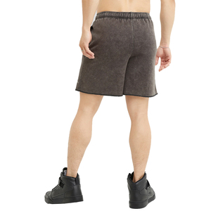 Shorts Confortables en Toile Respirante pour Hommes, Nouveau Style, Lavage Acide, Doublure en Tissu, Couleur et Taille Personnalisables, Séchage Rapide, Vente en Gros - Product Image 2