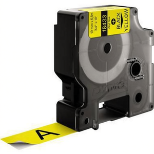 Cinta Adhesiva DYMO IND Amarilla y Negra de 19 mm x 5.5 m (Ancho x Largo) para Uso Eléctrico - Product Image 3