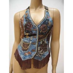 men <b>jackets</b> and coats 2021 Manufacturer wholesaler and exporters Boho <b>Hippie</b> Hoodie <b>Jacket</b> Patchwork bohemian stonewash - Product Image 1