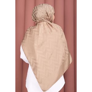 ชุดผ้าคลุมไหล่อูฐสไตล์ชนเผ่าลายซิกแซ็กผ้าแจ็คการ์ด - Product Image 3