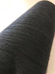 100% Polyester 24/1 High Tenacity Dyed Ring Spun <b>Yarn</b> <b>Black</b> for Weaving/Knitting - Product Image 3