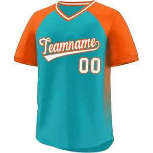 Personalización completa Loose Fit Pinstripe Button Up Deportes Teamwear Béisbol Jersey Diseño Impreso Insignia Bordado Jersey Camisas - Product Image 1
