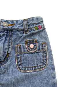 Jean en denim bleu | Pantalon baggy | Coupe ample surdimensionnée | Style de jambe large | Tenue décontractée Streetwear | MS Artisanat | Personnalisé - Product Image 3