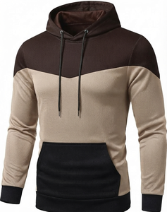 Sweat-shirts à capuche pour hommes, style streetwear décontracté, du meilleur fabricant, pour l'hiver, avec logo personnalisé, méthode de tricotage, vêtements d'hiver - Product Image 2