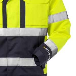 Direct Sale High Quality Cotton FR <b>Welding</b> Jacket Industrial Safety Work Jacket with Fire-Resistance - Product Image 2