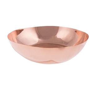 Tazón para Servir Alimentos de Moda, Forma Única, Tamaño Personalizado, Tazón de Cobre, Tazón para Mezclar Más Vendido a Bajo Precio - Product Image 1