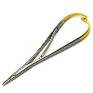 Profesional fino de alta calidad de acero inoxidable 5,5 pulgadas Dental quirúrgico médico TC Mathieu portaagujas - Product Image 6