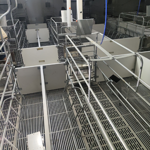 Meilleures ventes Bonnes cages de mise bas pour porcs à des prix raisonnables Caisses de mise bas pour porcs Propreté et ventilation Acier inoxydable - Product Image 3