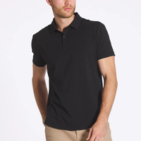 Hochwertige Kontrast farbe Design Männer 100% Baumwolle Mikro faser Polos hirts Golf Shirts individuelles Design