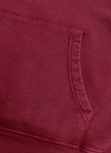 Sweat à capuche zippé vintage délavé à l'acide pour homme, hiver, broderie, molleton en fibre de bambou lourd, sweat à capuche surdimensionné - Product Image 5