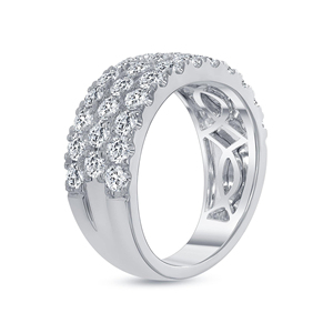 2024 nouvelle bague en diamant Moissanite VVS en argent sterling 925 plaqué or blanc 18 carats de qualité supérieure pour hommes et femmes - Product Image 2