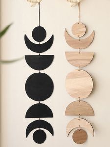 Colgante de pared decorativo elegante bohemio decoración del hogar único acento de pared artesanal de madera para Interior recién llegado - Product Image 2