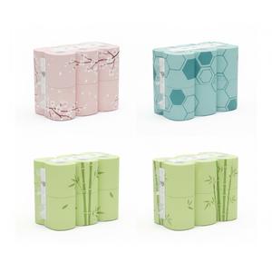 Rollo de Papel Higiénico sin Núcleo, Diseño que Ahorra Espacio, Papel Suave para Baños Modernos de Hoteles y Comercios - Product Image 1