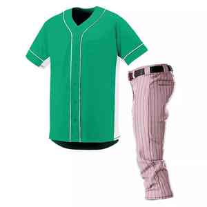 Uniformes de béisbol sublimados personalizados para equipos y ligas escolares de clubes deportivos con poliéster transpirable ligero - Product Image 3