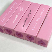 Emballage de luxe bas prix boîte d'expédition noire et rose prêt à expédier boîtes d'expédition à cils avec logo