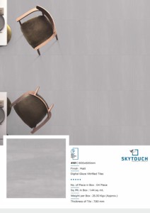 Maravilloso diseño Matt New Look 600x600mm Azulejos mate Azulejos de porcelana gris - Product Image 6