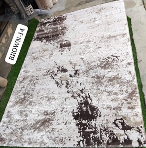 Alfombra Turca de Poliéster Afelpada Adiva, Tejida a Máquina con Diseño Jacquard, de Pelo Alto, Acolchada, Reversible, Lavable, Antideslizante, de Yute Mediano - Product Image 6