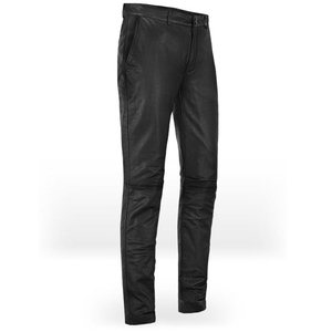 Pantalon de moto pour homme, coupe droite, en toile non tissée, style motard, imperméable, écologique, hiver - Product Image 1