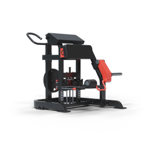 QLI Machine de force de gymnastique commerciale de qualité professionnelle QSLC064 plaque chargée en métal haut de gamme réglable sécurité debout jambe Curl - Product Image 5