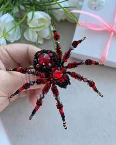 Broches perlées Broche design faite à la main. Accessoires de haute qualité. Broche design unique. Baby shower meilleur cadeau. - Product Image 6