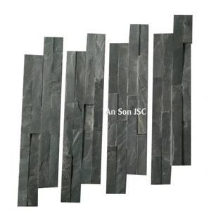 Revêtement mural en travertin blanc naturel du Vietnam Son Code W10, panneau de pierre empilée en forme de Z, garantie 5 ans pour l'extérieur moderne - Product Image 1