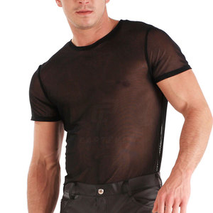 T-shirts en mesh à séchage rapide, conçus pour l'entraînement physique et les activités de plein air, matière respirante - Product Image 5