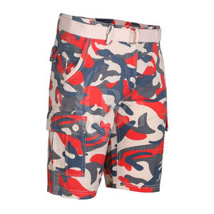 Pantalones cortos Cargo informales para hombre con diseño personalizado hecho en fábrica, cómodos pantalones cortos Cargo a la moda - Product Image 1