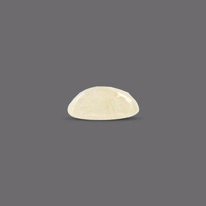 Saphir Jaune Naturel de 4,91 Carats (Pukhraj) - Pierre Précieuse Facettée Taille Émeraude - Product Image 2