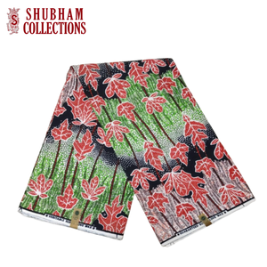 Tissu Ankara de Luxe à Motifs Imprimés, Tissu Wax Africain Hollandais 6 Yards en Coton, Commandez en Ligne - Product Image 1