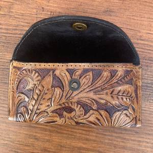 Estuche de gafas de sol de cuero hecho a mano auténtico personalizado, Estuche para gafas con cinturón de cuero, estuche para gafas de lectura unisex, estuche para gafas de sol grabadas - Product Image 6