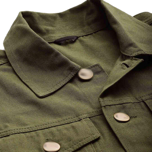 Veste en jean pour homme, veste en jean tendance pour l'hiver, manteau décontracté, vêtements d'extérieur, col montant, veste en jean cowboy pour homme - Product Image 3