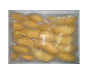 Materia Prima de Durian Congelado para Procesamiento de Alimentos y Fabricación de Panadería de Vietnam, Segmentos de Pulpa Entera de Durian Congelado - Product Image 1